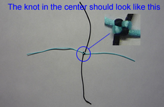 Shi Zi knot (ccw) - Step3